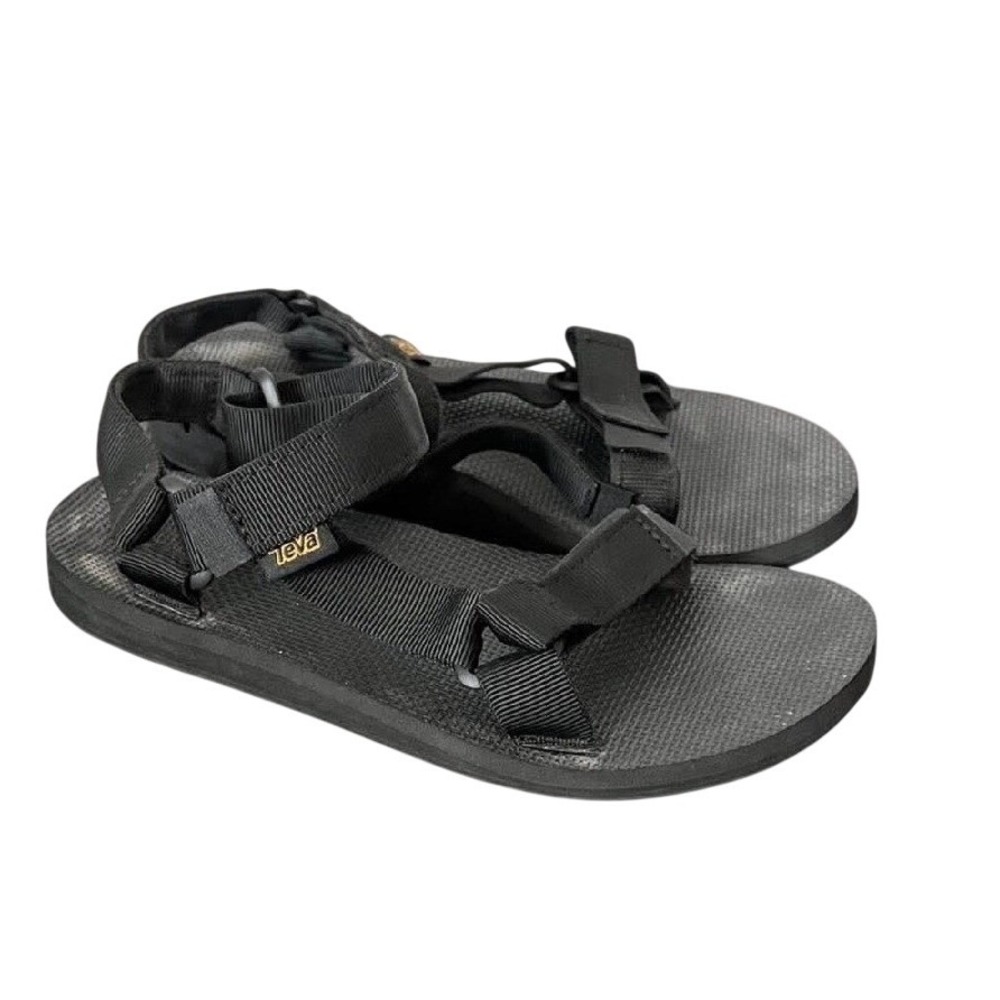 Teva Original Universal Black Strappy Athletic Hiking Sandals‎ Women 7